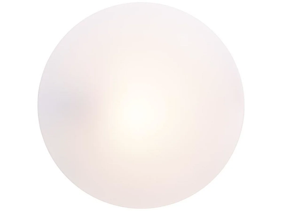 Moderne Witte Buitenwandlamp FARLY E27 IP44 Rond Design