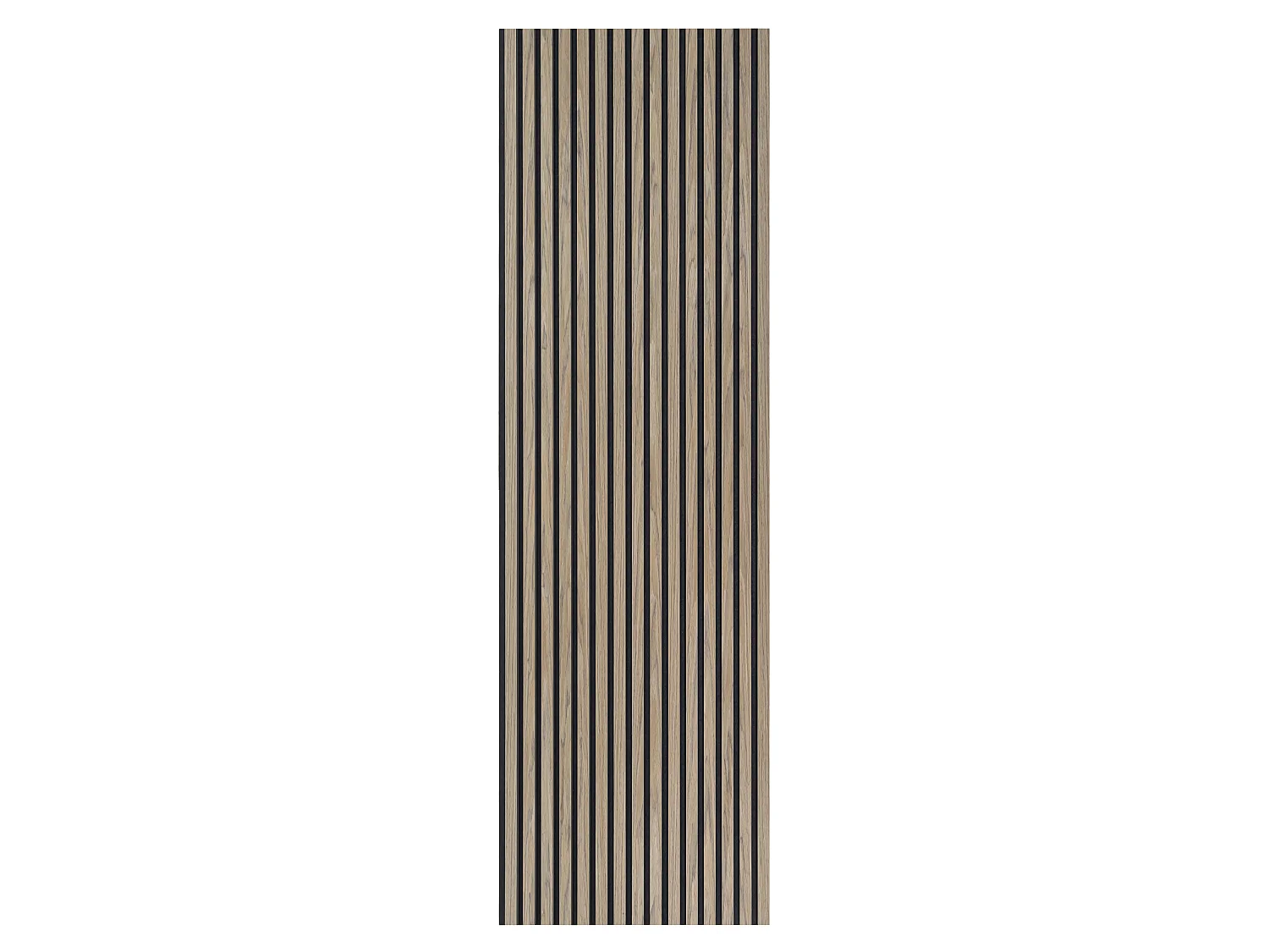 Pannelli decorativo dogato fonoassorbente Esseci Noce Naturale 300X60 cm