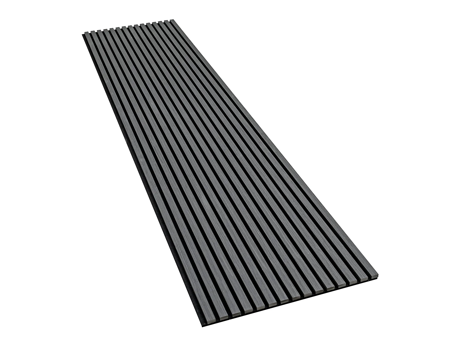 Pannelli decorativo dogato fonoassorbente Esseci grigio 275X60 cm