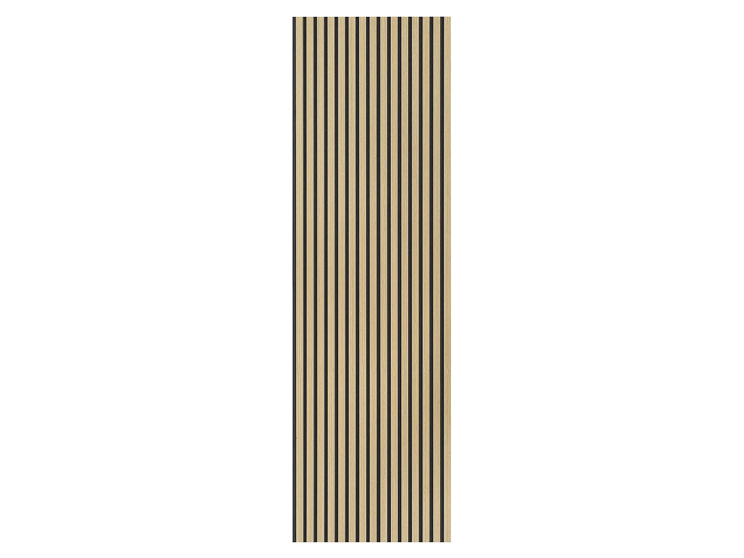 Pannelli decorativo dogato fonoassorbente Esseci TEAK 275x60 cm