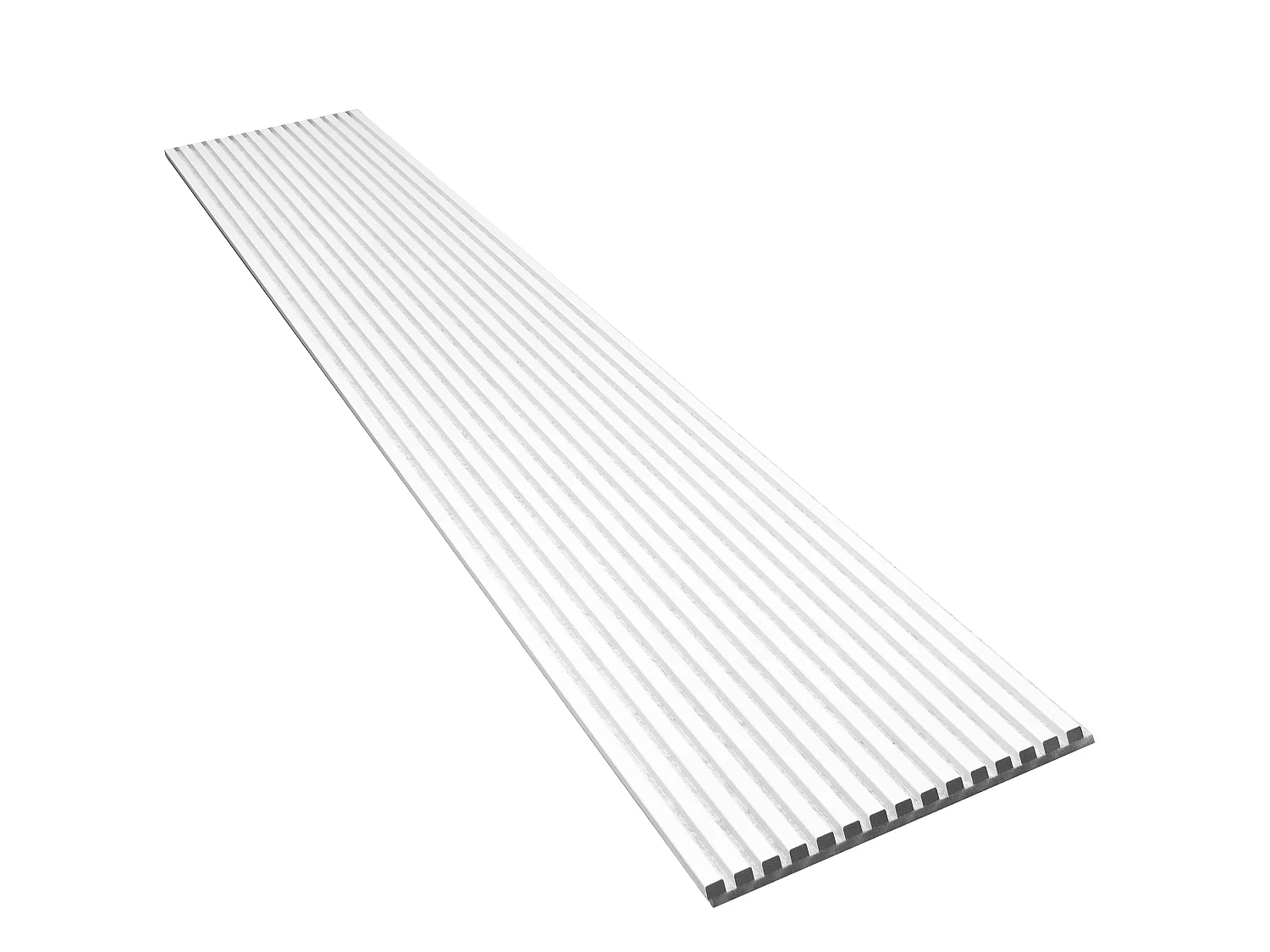 Pannelli decorativo dogato fonoassorbente Esseci BIANCO 300x60 cm