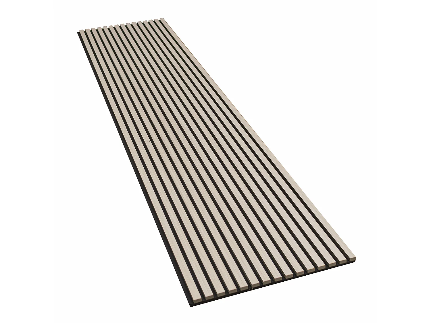 Pannelli decorativo dogato fonoassorbente Esseci Rovere Naturale 275X60 cm