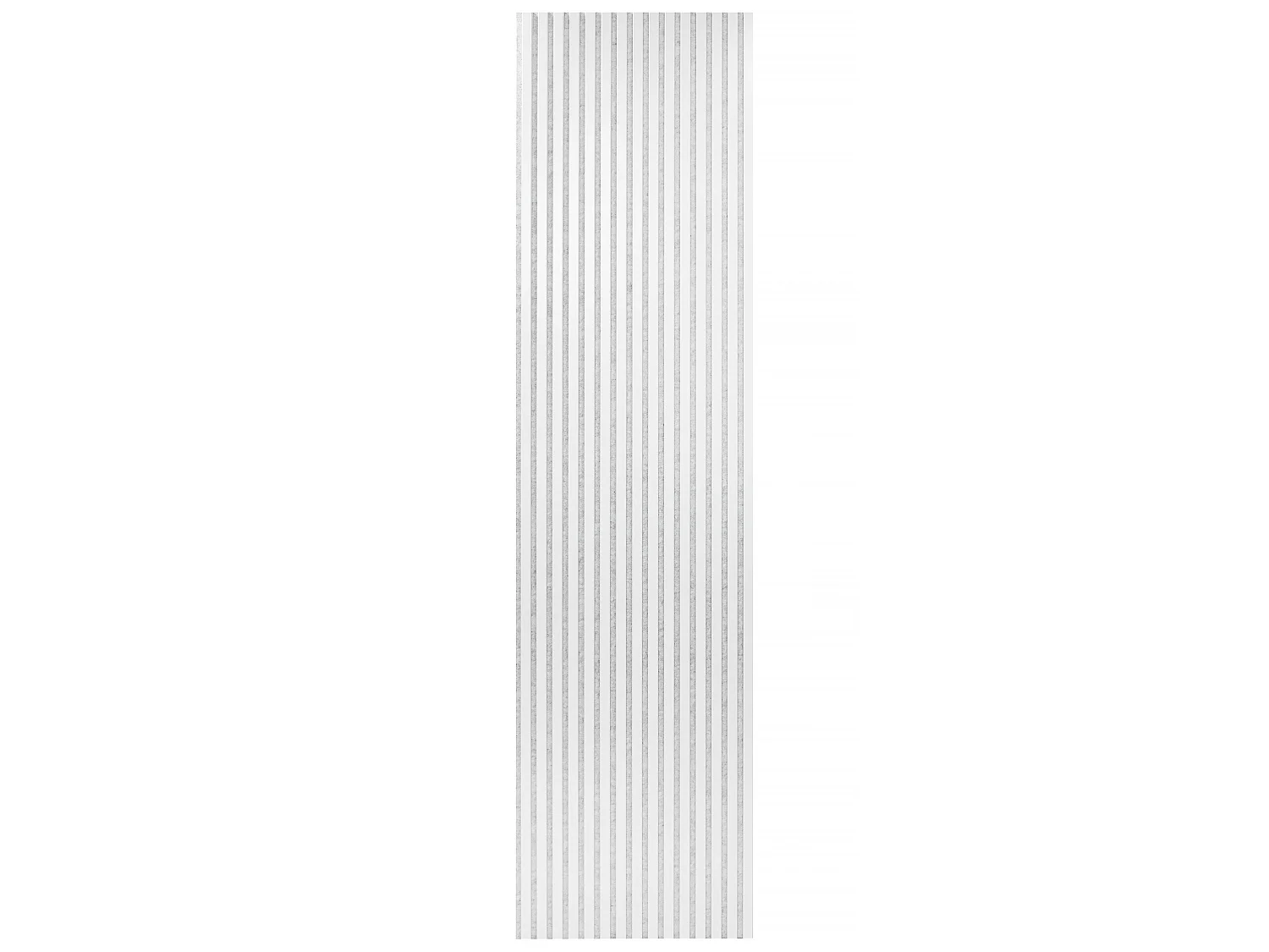 Pannelli decorativo dogato fonoassorbente Esseci BIANCO 275x60 cm