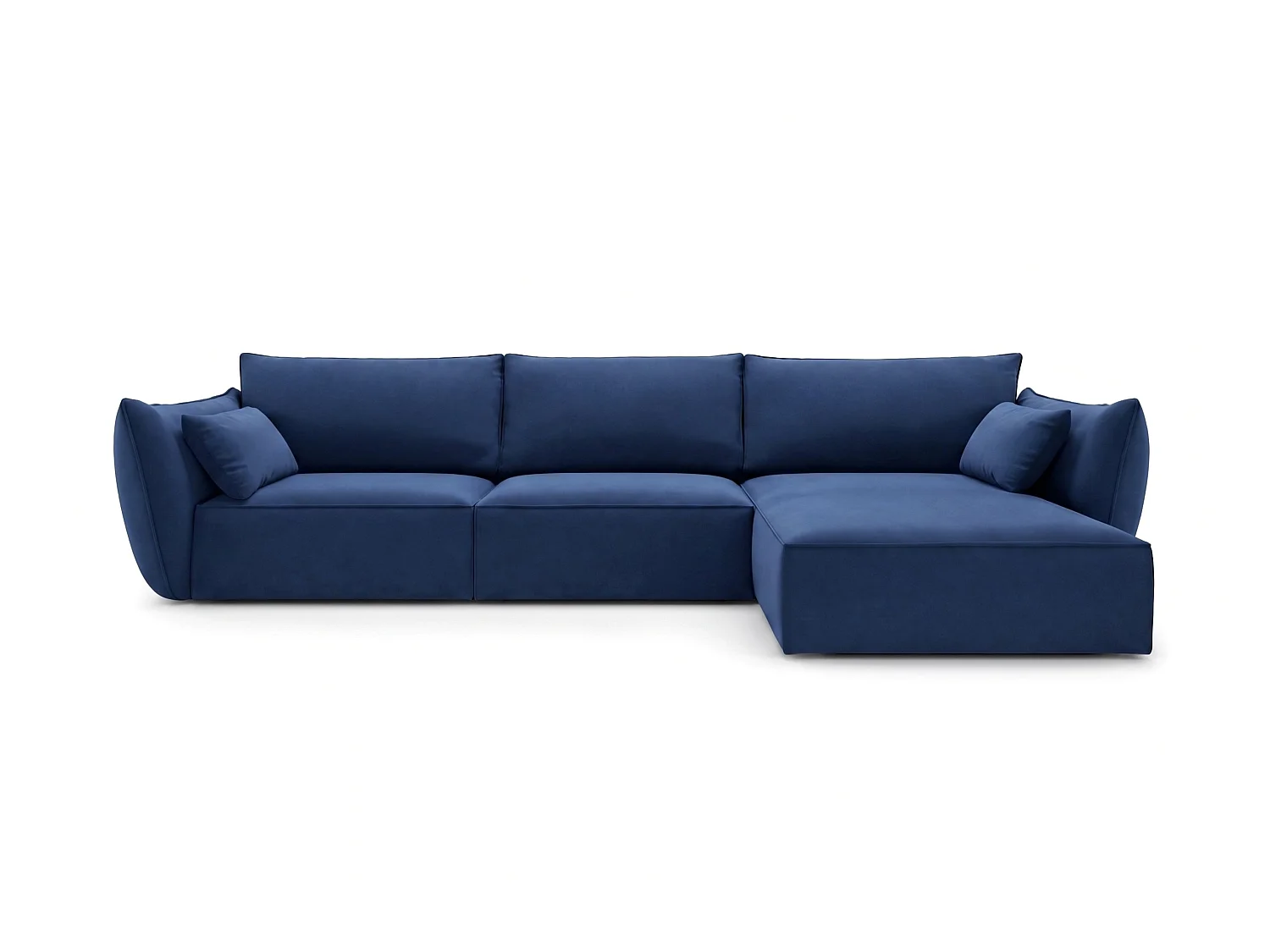 Hokbank rechts Cookie 308x171 cm Manila 26 donkerblauw