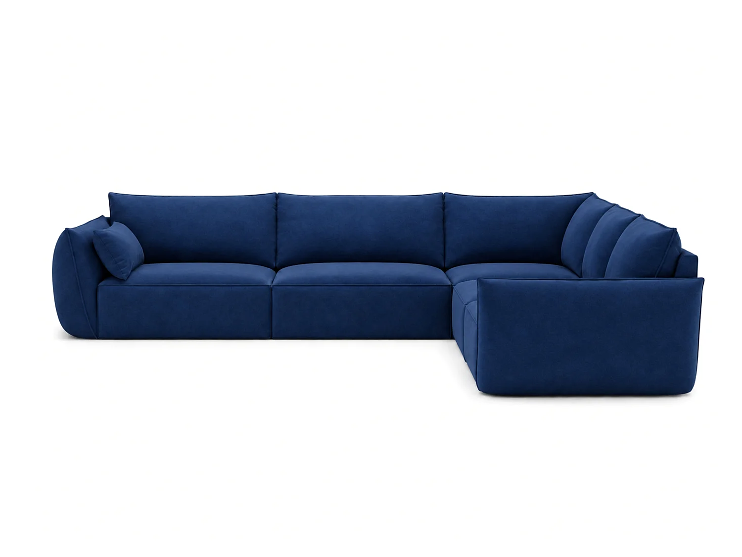 Grote universele hoekbank Cookie 286x286 cm Manila 26 donkerblauw