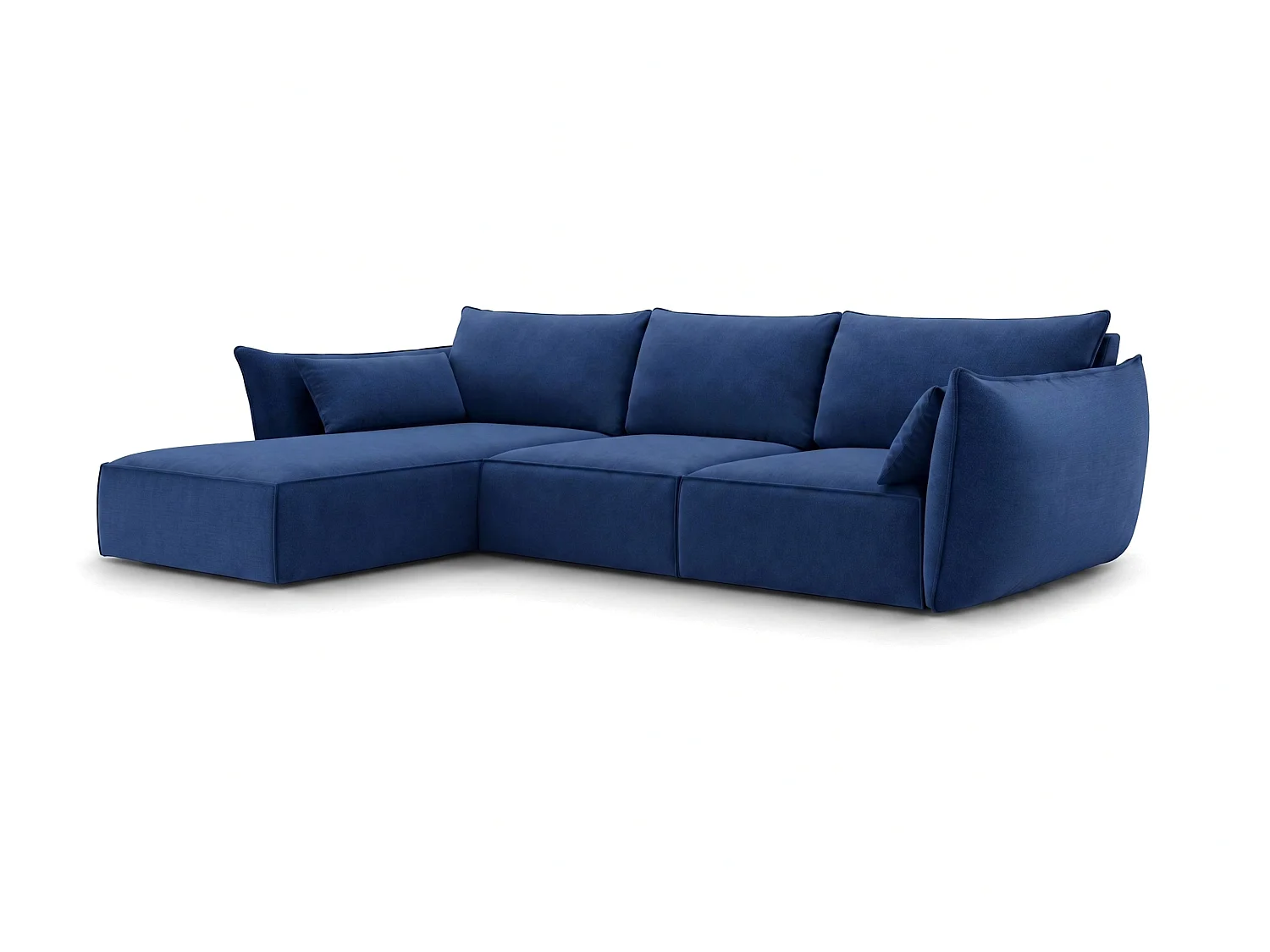 Hoekbank links Cookie 308x171 cm Manila 26 donkerblauw