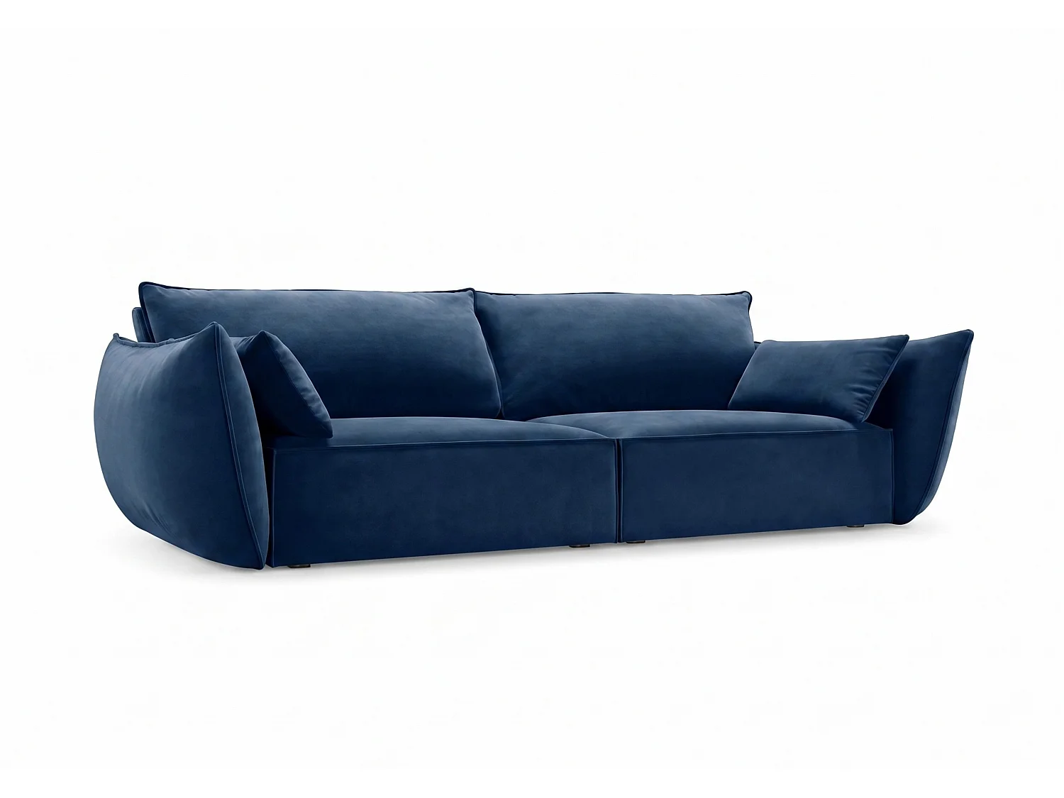 2-zitsbank Cookie Manila 26 donkerblauw 208 cm