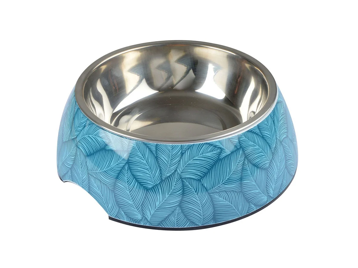 Gamelle pour Chien & Chat "Everplant" 17cm Bleu