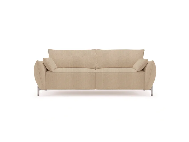Sofa ogrodowa 2-osobowa GARDEN w tkaninie Kanaria 7005 brązowa
