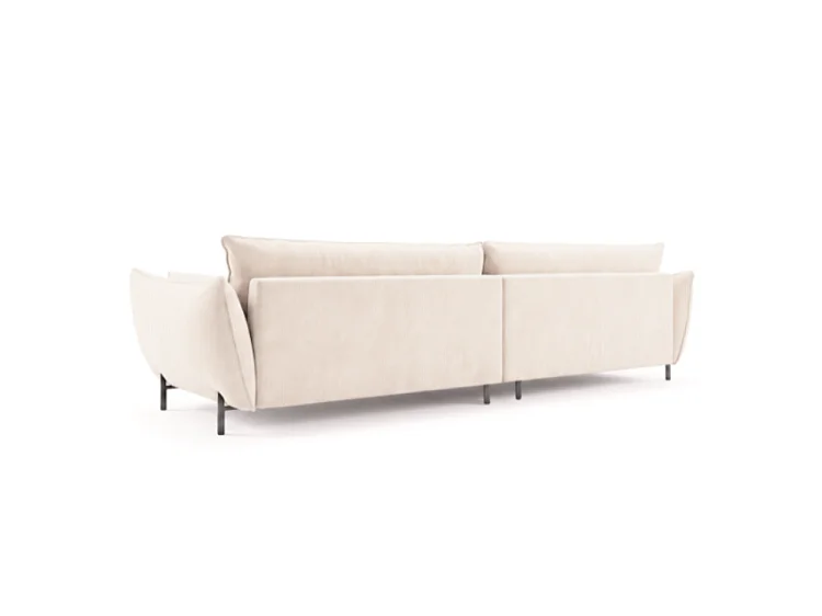 Sofa ogrodowa 4-osobowa GARDEN w tkaninie Kanaria 7002 beżowa