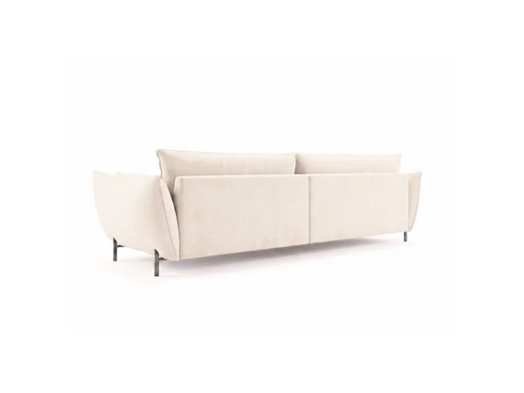 Sofa ogrodowa 3-osobowa GARDEN w tkaninie Kanaria 7002 beżowa