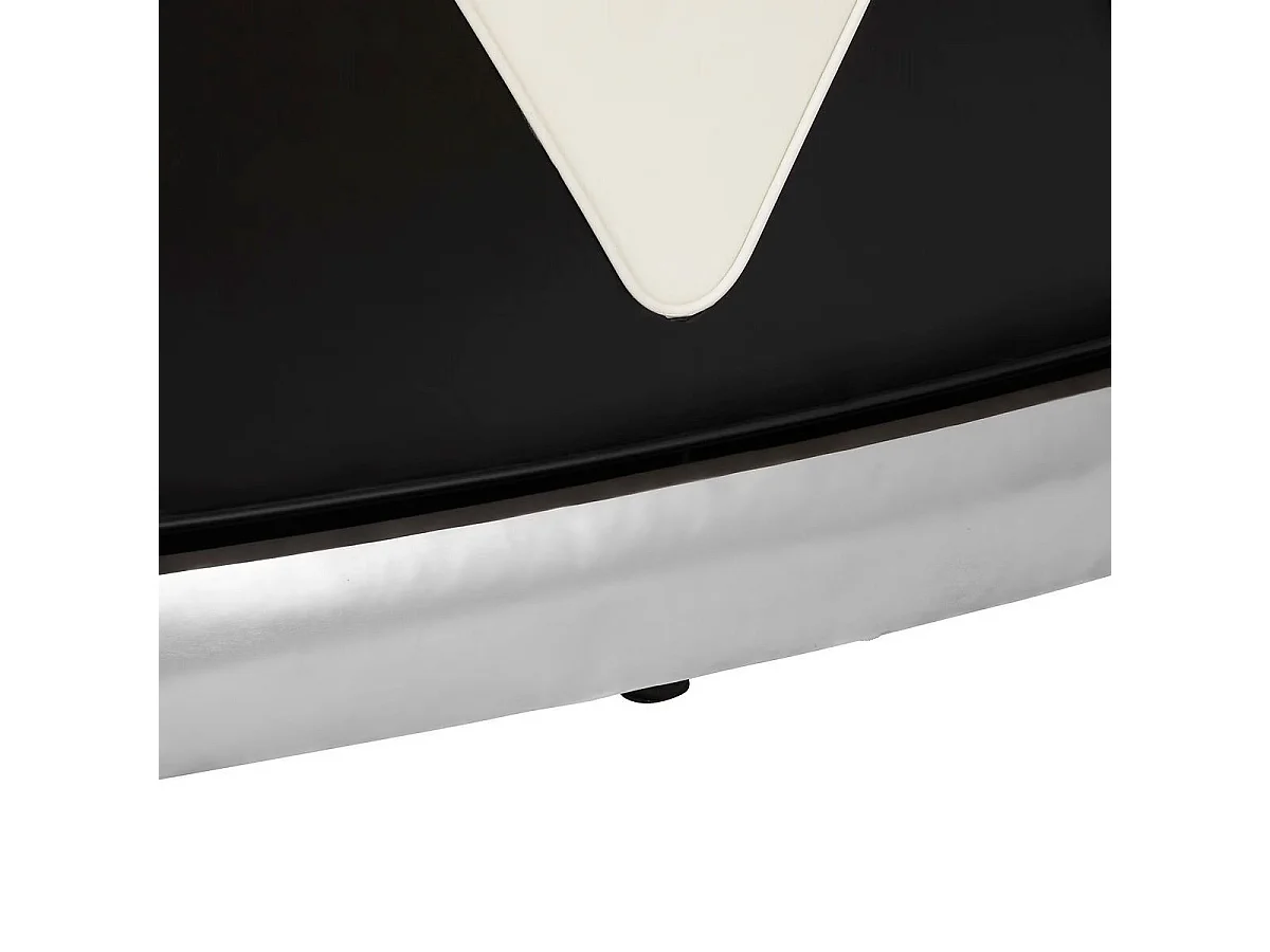 Meuble de Bar Van "Gaston" 152cm Noir & Blanc