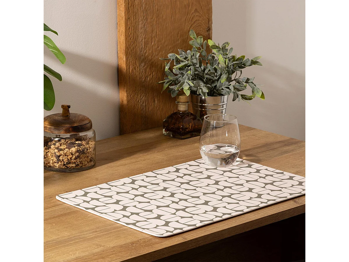 Set de Table Imprimé "Fev" 30x45cm Vert