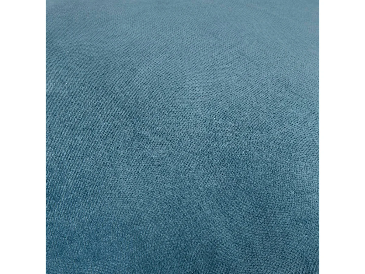 Coussin Déco Uni "Lilou" 45x45cm Bleu Égéen