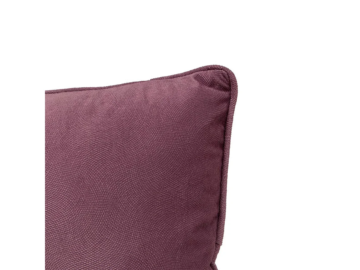 Coussin Déco Uni "Lilou" 30x50cm Parme
