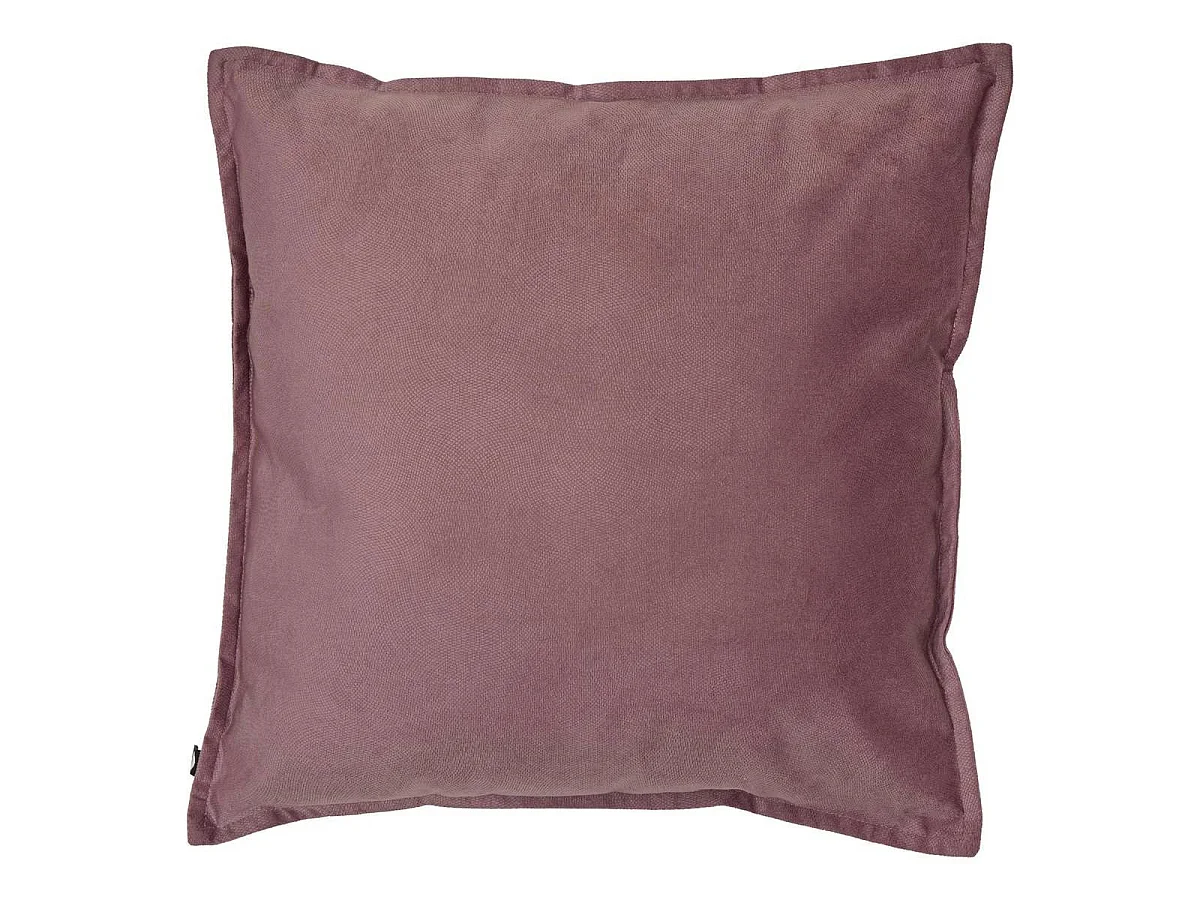 Coussin Déco Uni "Lilou" 45x45cm Parme