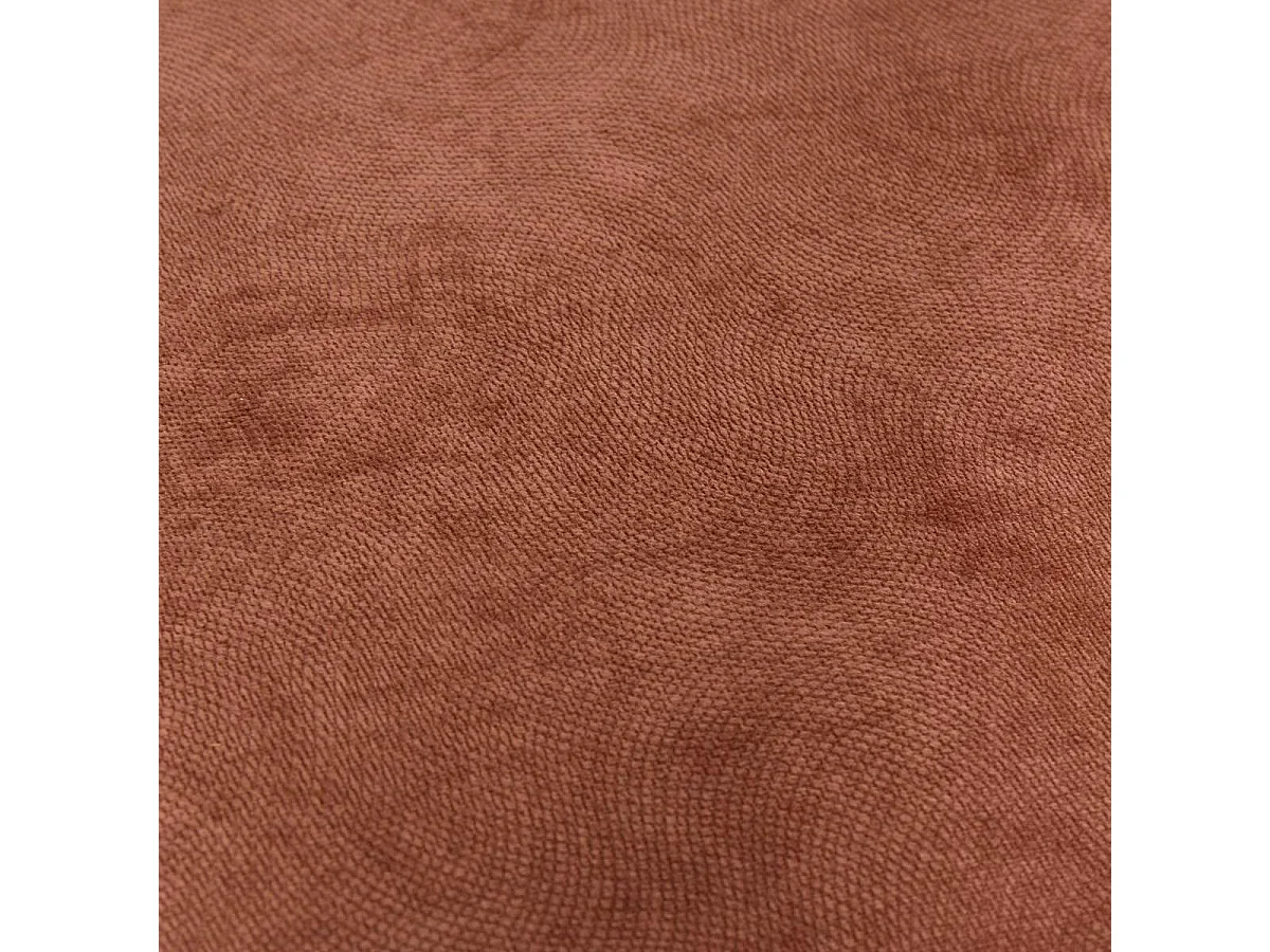 Coussin Déco Uni "Lilou" 55x55cm Marron Tonka