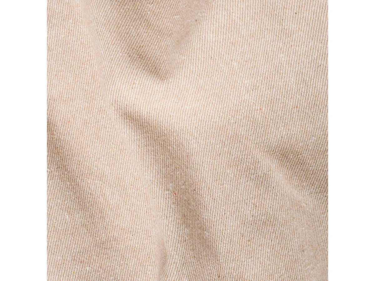 Rideau Isolant Effet Laine "Kys" 140x260cm Beige