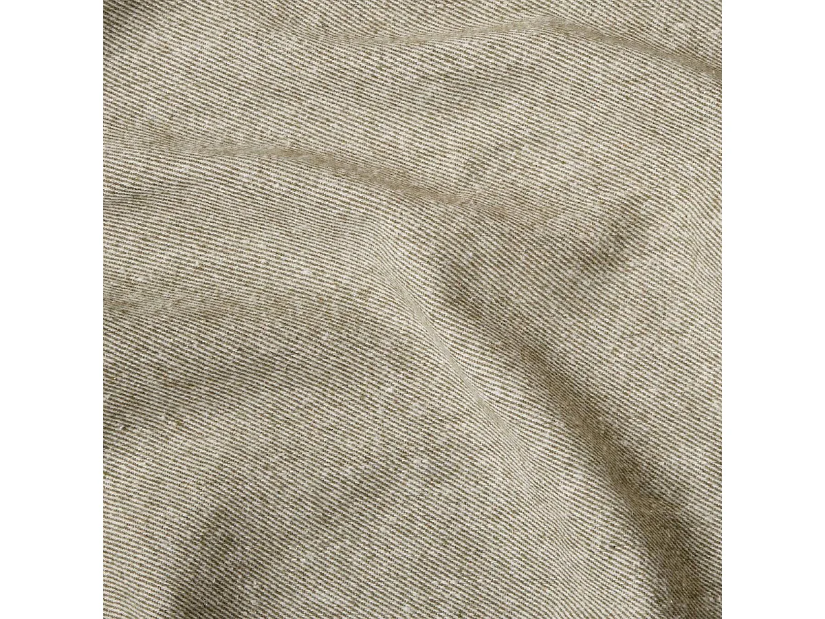 Rideau Isolant Effet Laine "Kys" 140x260cm Kaki