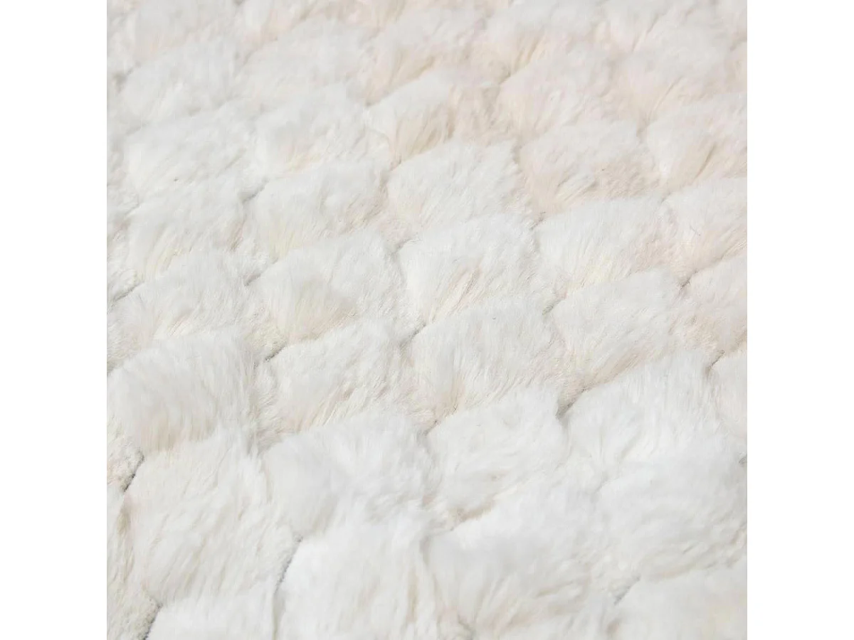 Tapis Imitation Fourrure "Adriel" 120x170cm Beige