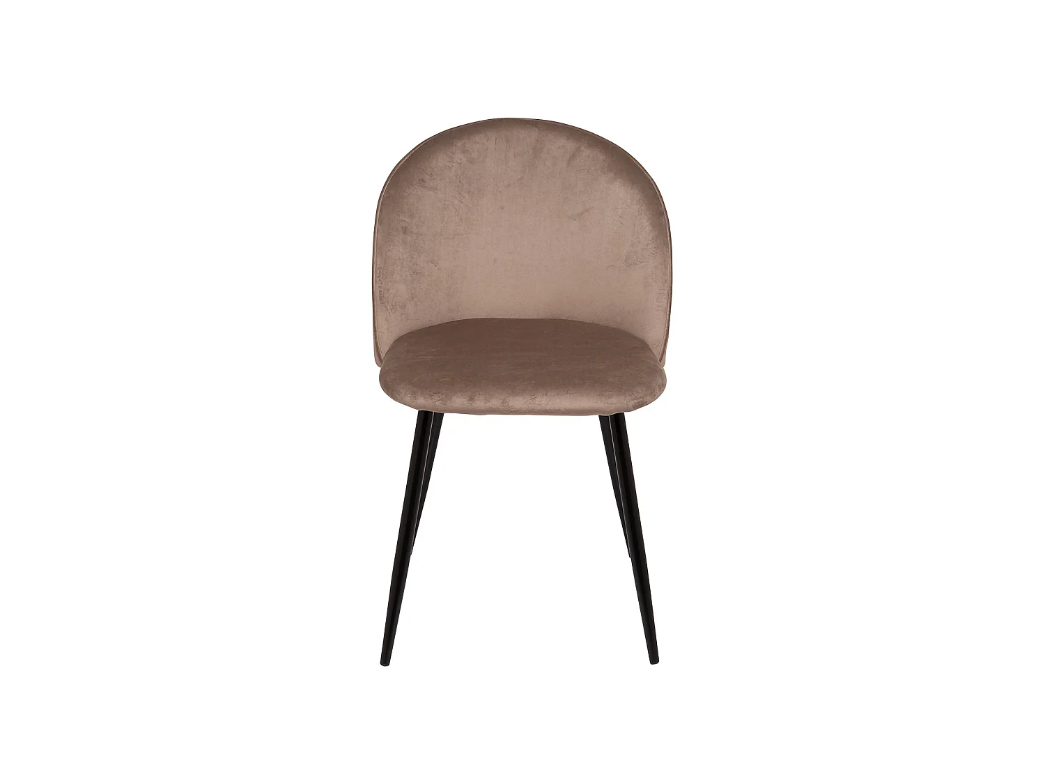 Stuhl Achito, 10 Stühle, Grau Taupe, Gepolstert, Tragfähigkeit 120 kg