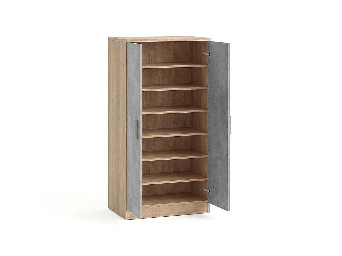 Sapateira Liam 55 Roble Canadian - Gris Cemento