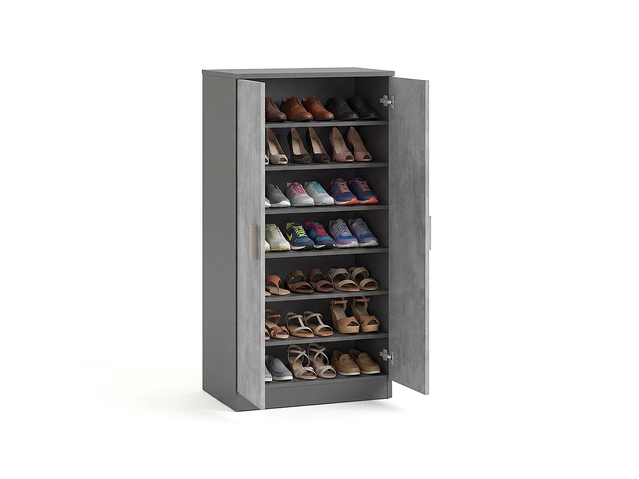 Sapateira Liam 55 Gris Grafito - Gris Cemento