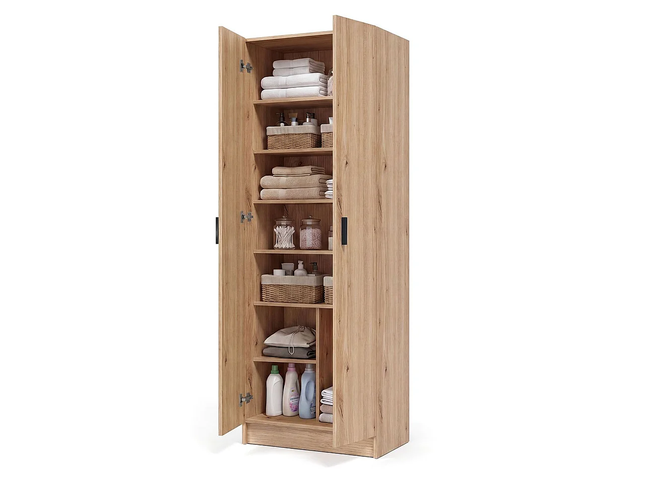 Armario de 2 puertas en alpine oak 60x180 cm Multi Useful Alpine Oak