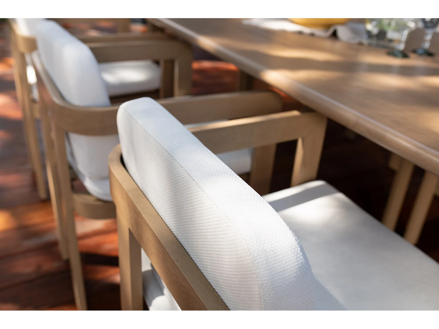Ensemble de repas de jardin en aluminium Sorrento table et 8 chaises