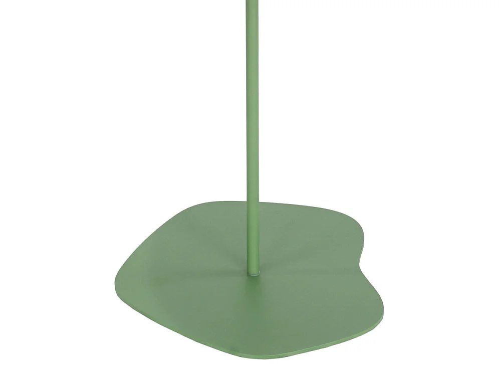 Sivo - Table d'appoint intérieur et extérieur en métal ø38cm - Vert