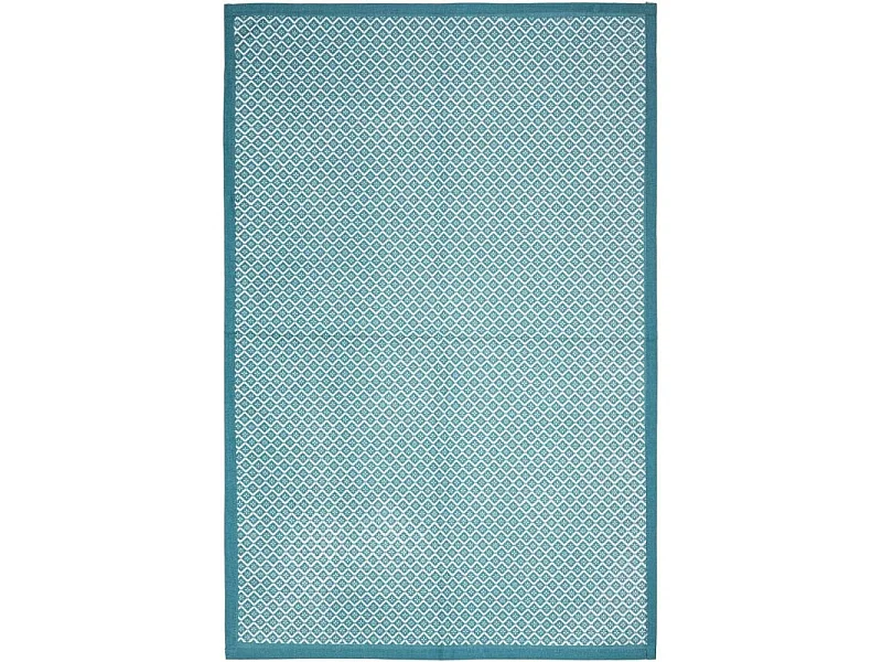 Lot de 3 Torchons "Imprimé" 45x70cm Bleu