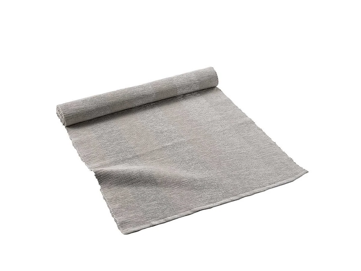 Chemin de Table en Coton "Eldora" 40x140cm Taupe