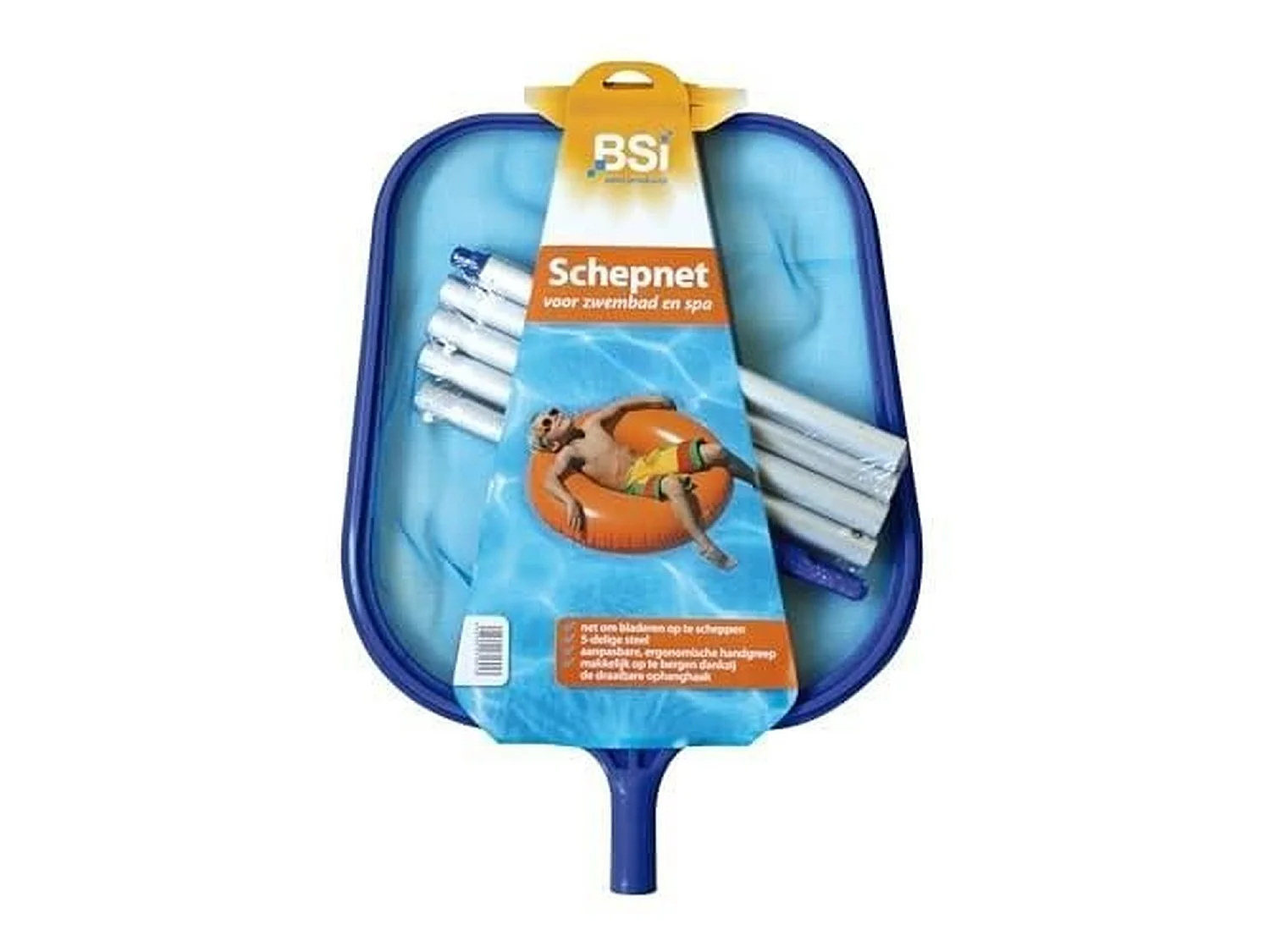Epuisette de surface piscine démontable 140 cm