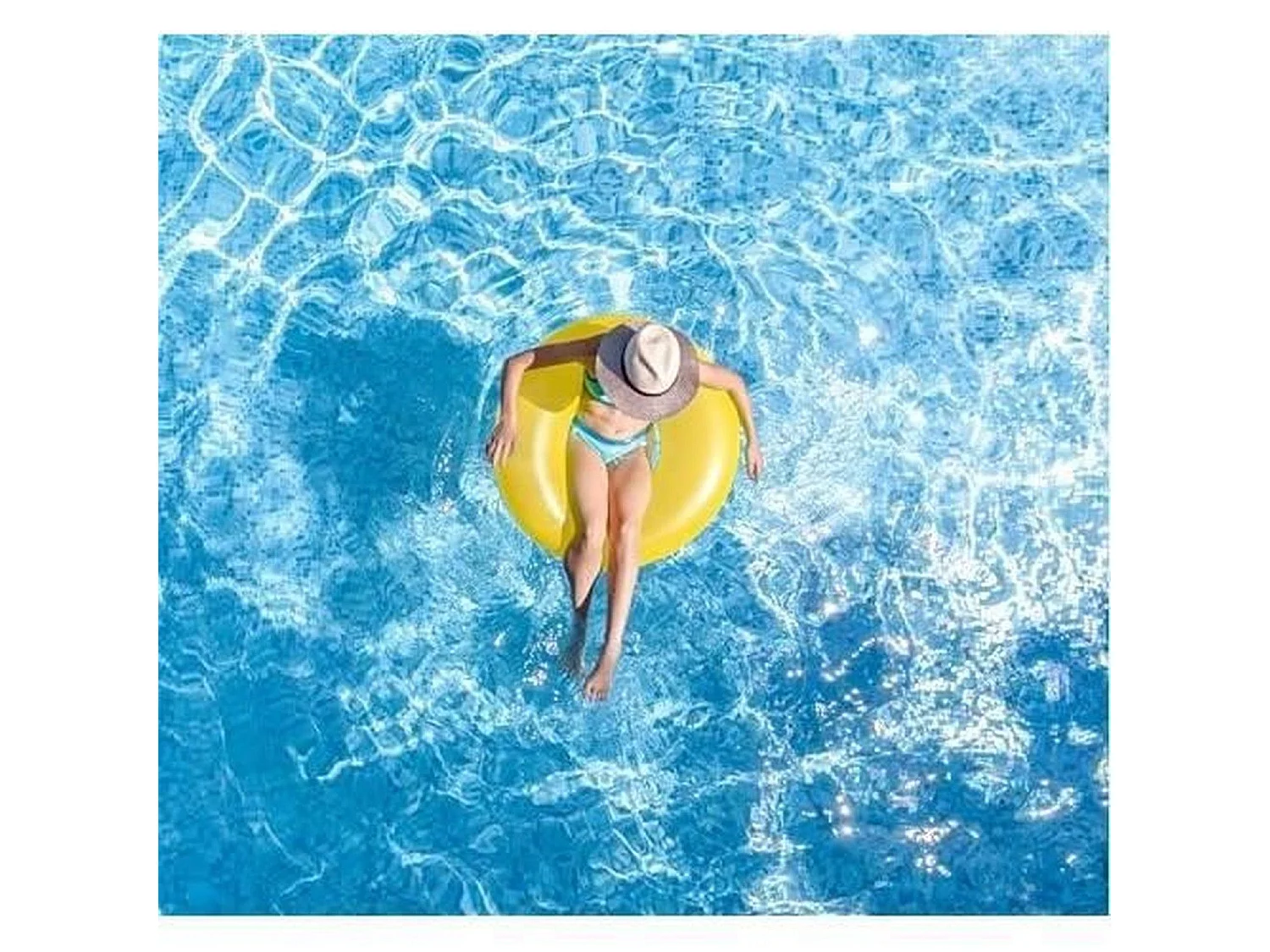 Epuisette de surface piscine démontable 140 cm