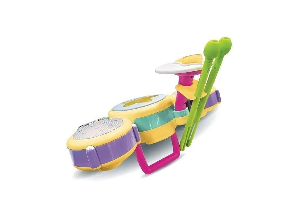 VTECH Bluey Batterie Interactive – Ensemble de batterie électronique multicolore 3–7 ans