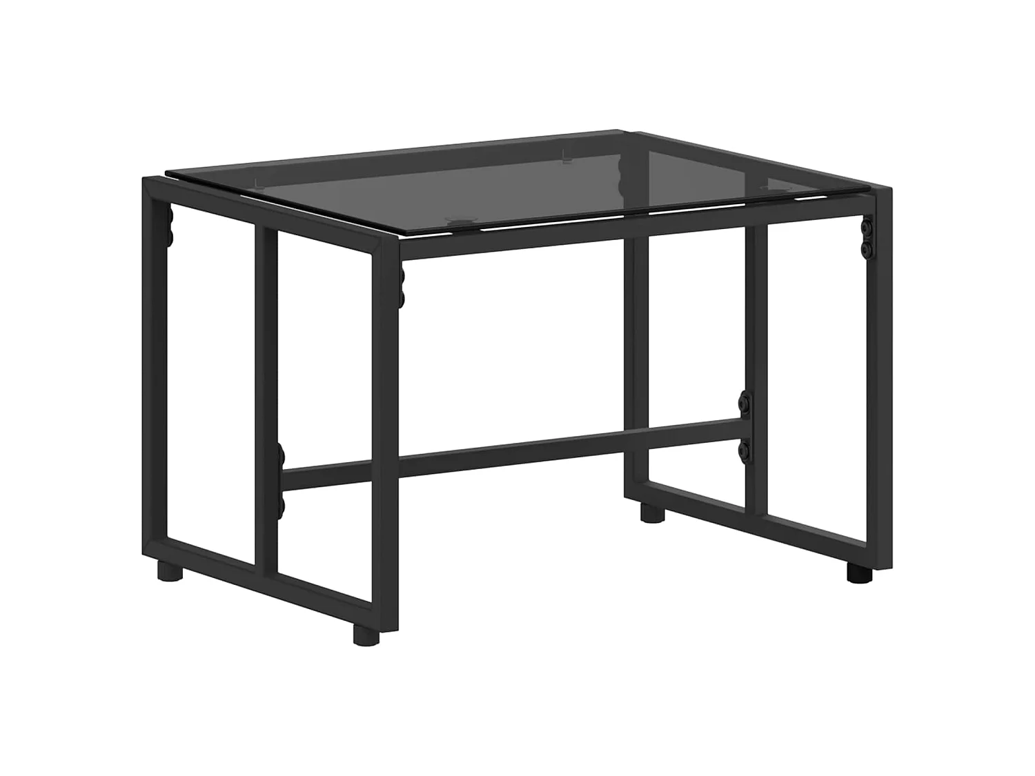 Juegos de muebles con cojín 3 pcs Gris y azul marino Ratán