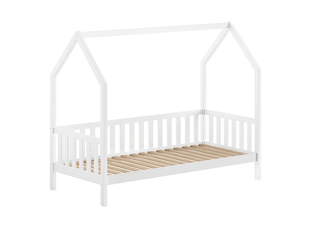 Lit Enfant "Cabane" 90x200cm Blanc
