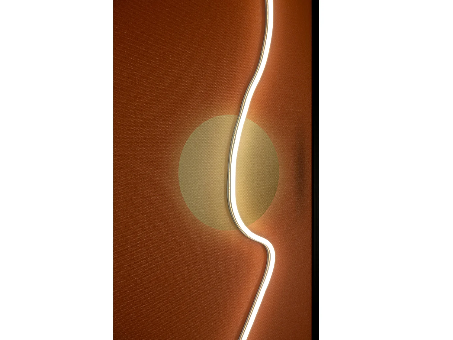 Schilderij op canvas met LED's 150x3,5x50 cm