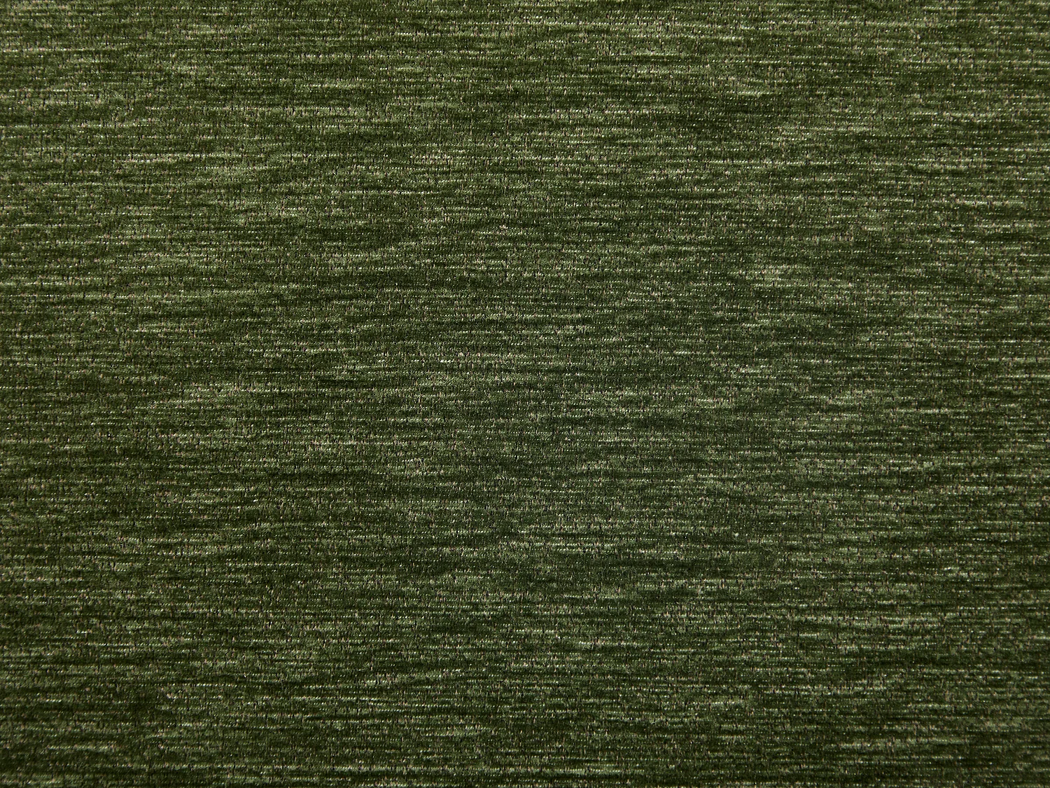 Lot de 6 chaises en tissu texturé et métal effet bois - Vert - JIZAK