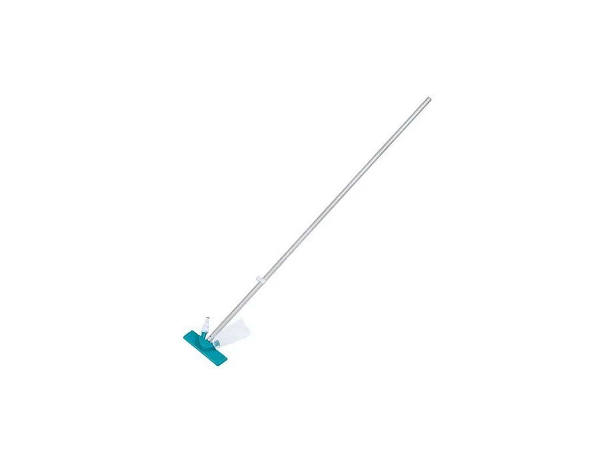 Bestway AquaClear Zwembadreinigingsset met stofzuiger, schepnet, chemische dispenser, teststrips en reparatiepatches