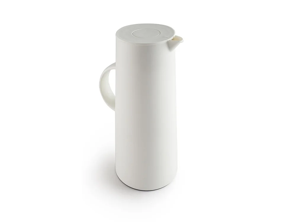 Pichet thermo intérieur en verre crème