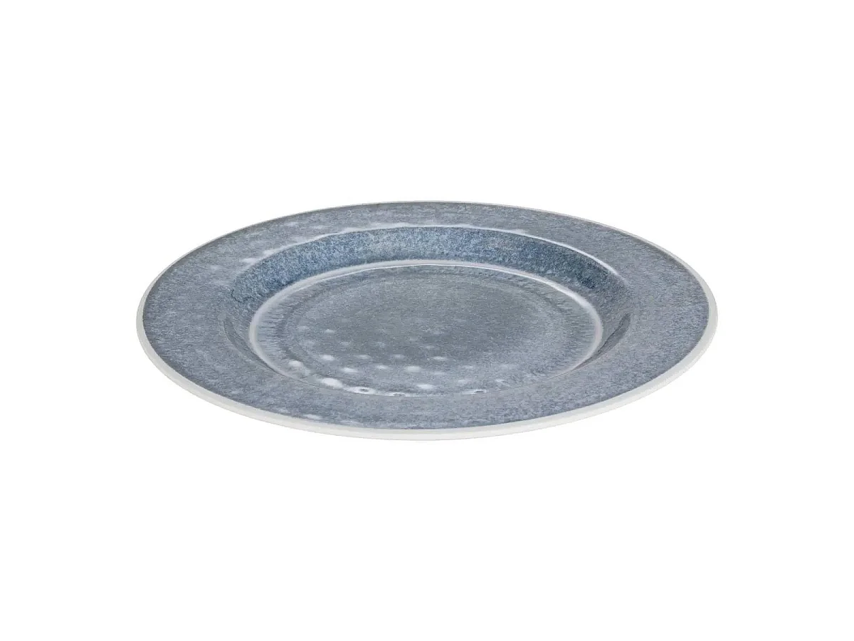 Lot de 6 Assiettes à Dessert "Fanny" 22cm Bleu