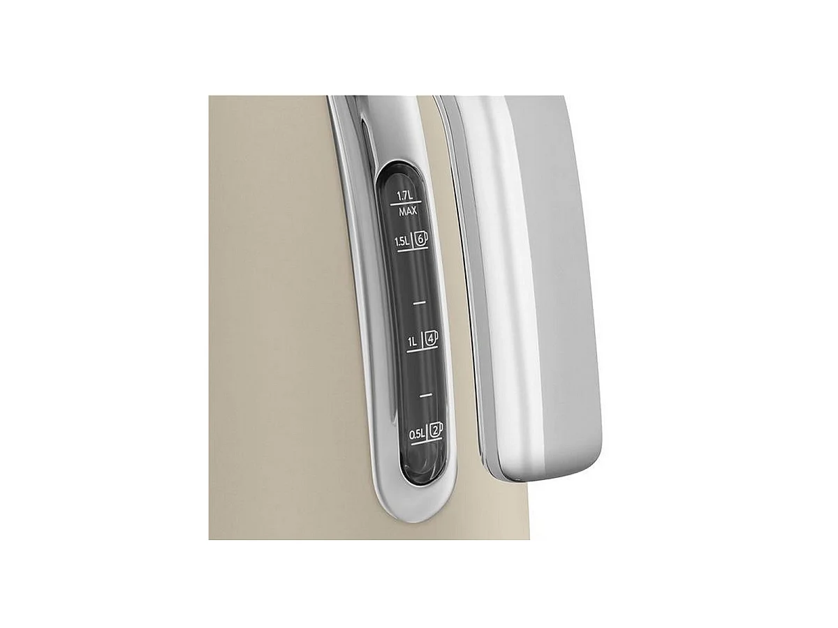 Bouilloire 1.7L beige lin mat