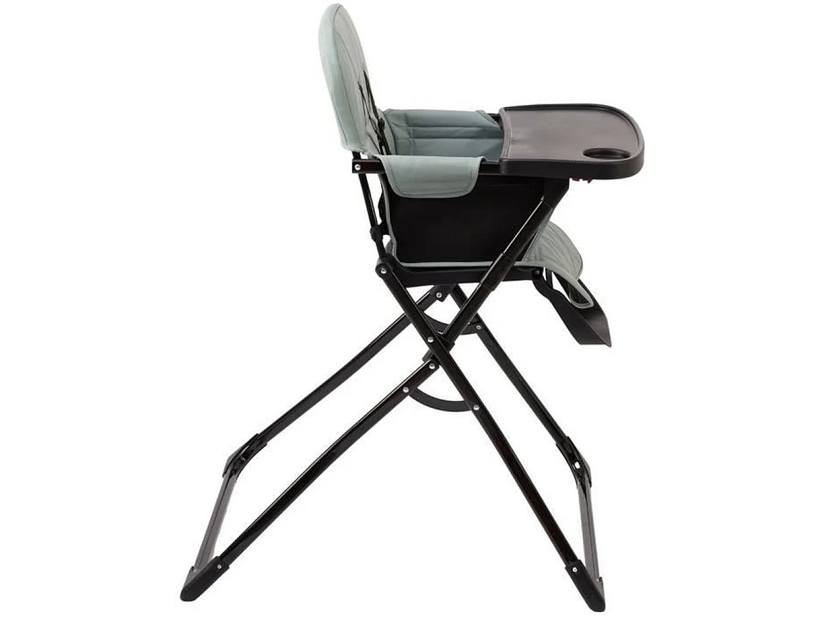 Thermobaby HANDY Chaise Haute Pliable Compacte avec Harnais 5 points et Plateau Amovible