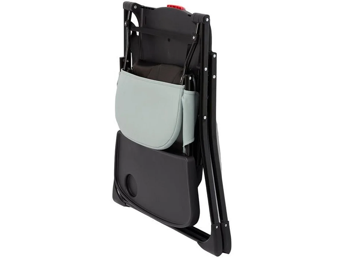 Thermobaby HANDY Chaise Haute Pliable Compacte avec Harnais 5 points et Plateau Amovible