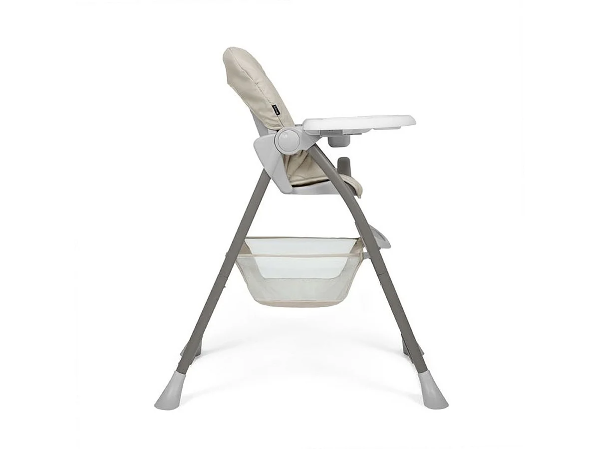 Hauck Sit N Fold - Chaise haute pliable beige, dès 6 mois jusqu'à 15 kg