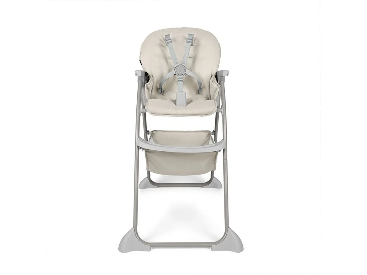 Hauck Sit N Fold - Chaise haute pliable beige, dès 6 mois jusqu'à 15 kg