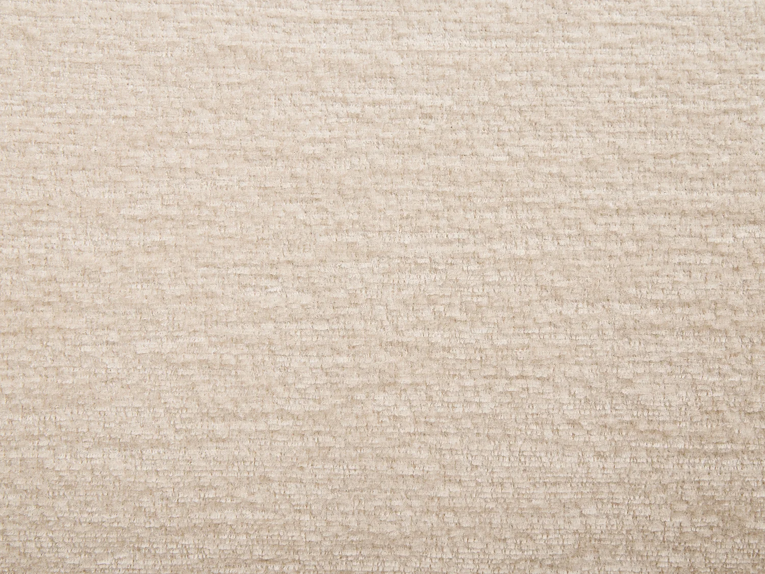 Lot de 6 chaises en tissu et bois d'hévéa - Beige - JORAKA