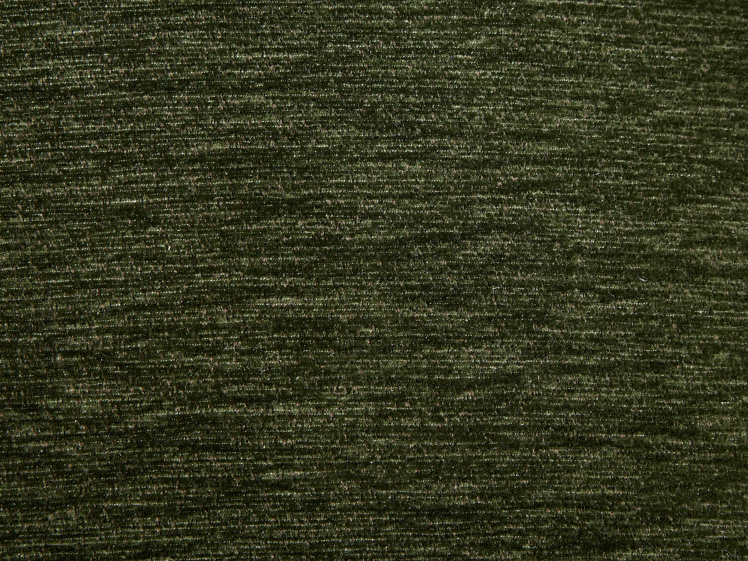 Lot de 6 chaises en tissu et bois d'hévéa - Vert - JORAKA