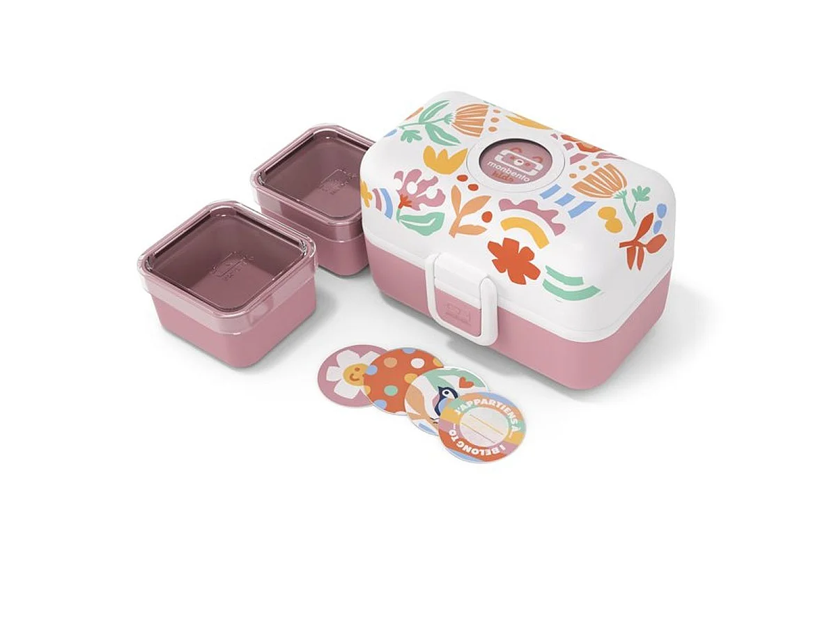 Monbento MB Tresor Boîte Déjeuner Enfant 0,8 L Papercut - 3 compartiments